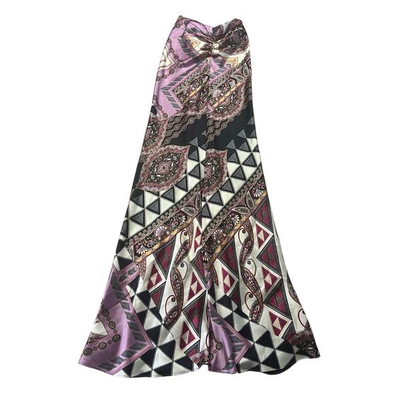 Misa Los Angeles Women's Multicolor Leonardo Patchwork Maxi Skirt Small NWOT - Picture 1 of 7